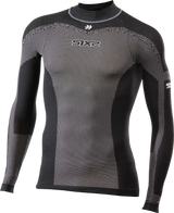 Funktionsshirt-langarm TS3L BT carbon schwarz