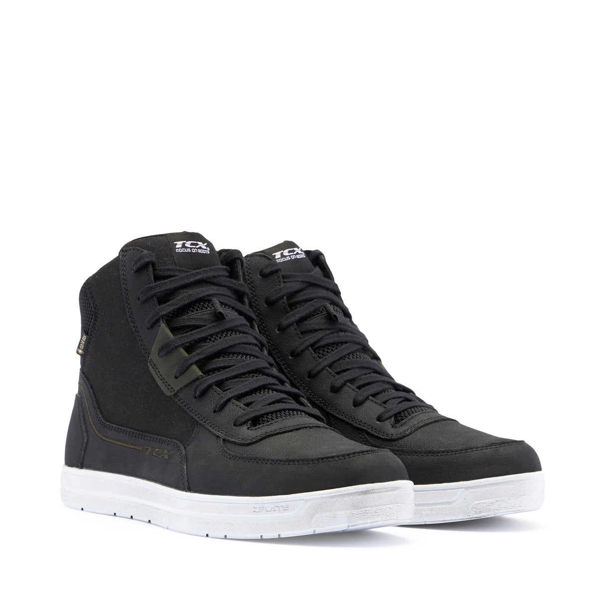 Schuhe Mood 2 GTX schwarz-weiss-grün