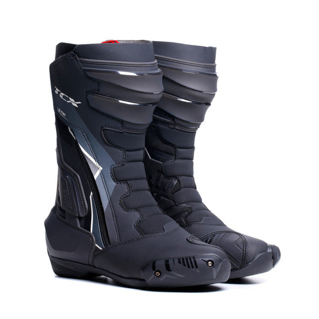 Damen Stiefel S-TR1 schwarz-weiss