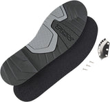Sohle -Schuh Motard schwarz-grau