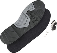 Sohle -Schuh Motard schwarz-grau