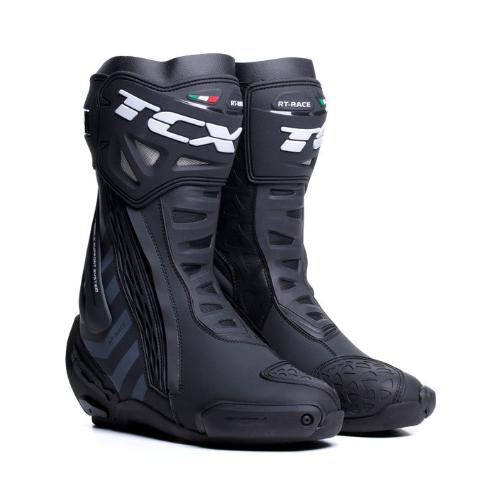 Stiefel RT-Race schwarz-dunkel grau