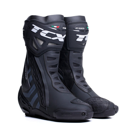 Stiefel RT-Race schwarz-dunkel grau