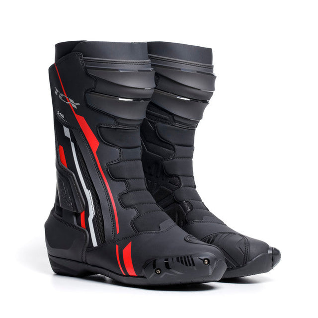 Stiefel S-TR1 schwarz-rot-weiss