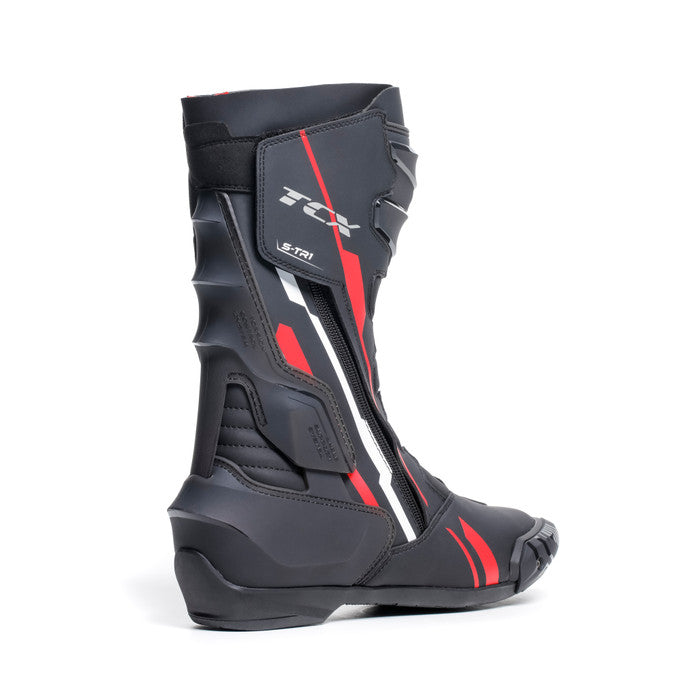 Stiefel S-TR1 schwarz-rot-weiss