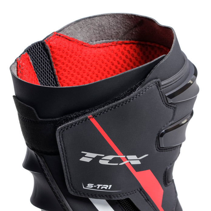 Stiefel S-TR1 schwarz-rot-weiss
