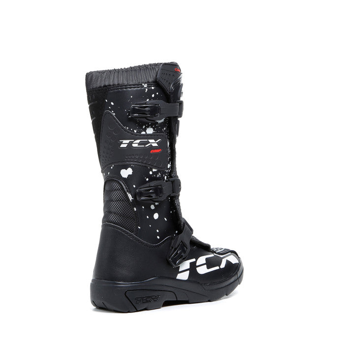 Stiefel COMP-KID schwarz-weiss