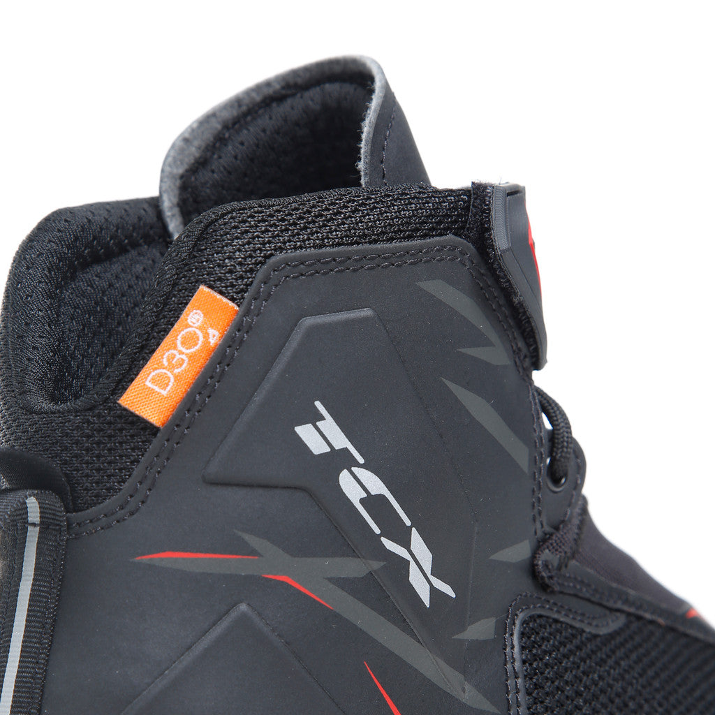 Schuhe R04D Air schwarz-rot
