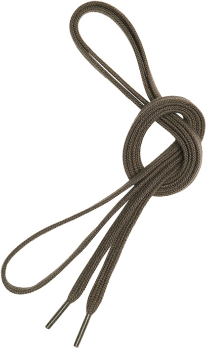 Senkel flach 150 cm braun