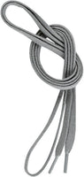 Senkel flach 150 cm hell grau