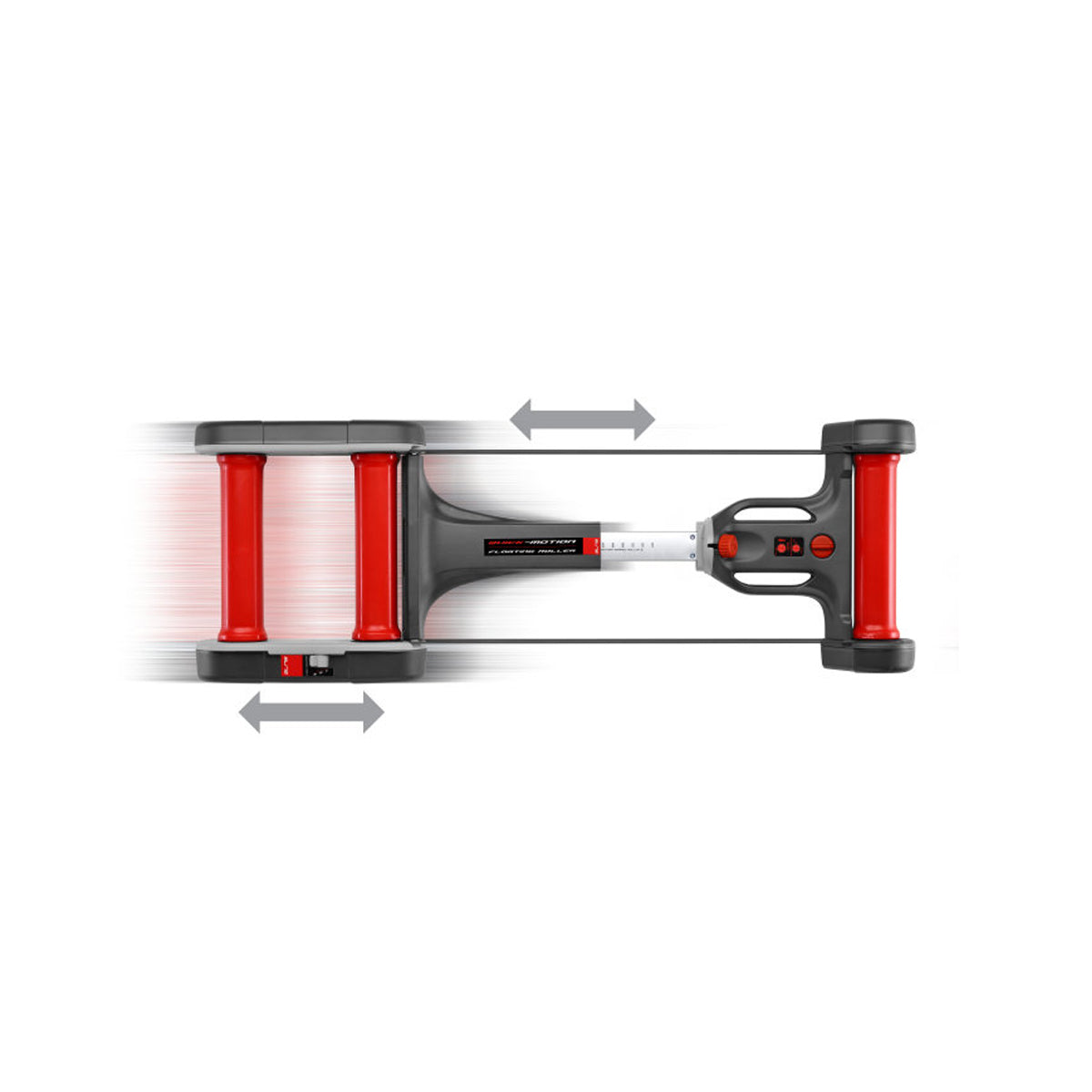 Quick Motion - Rollentrainer - Grau/Rot