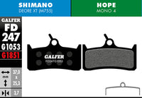 Pastilla de freno estándar - Shimano Deore XT BR-M755 / Hope Mono 4