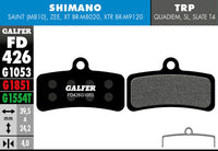 Standard Bremsbelag - Shimano Saint, Zee, XT