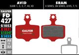 Advanced Bremsbelag - Avid Elixir, 1, 3, 5, 7, XX, XO