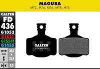 Pastilla de freno estándar - Magura MT2, MT4, MT6, MT8, MTS