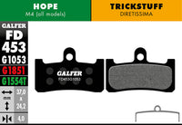 Pastillas de freno estándar para Hope / Trickstuff - Negro