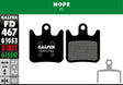 Standard Bremsbeläge für Hope X2 - Schwarz