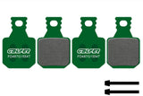 Klocki hamulcowe Pro do Magura MT5/7 - Zielone