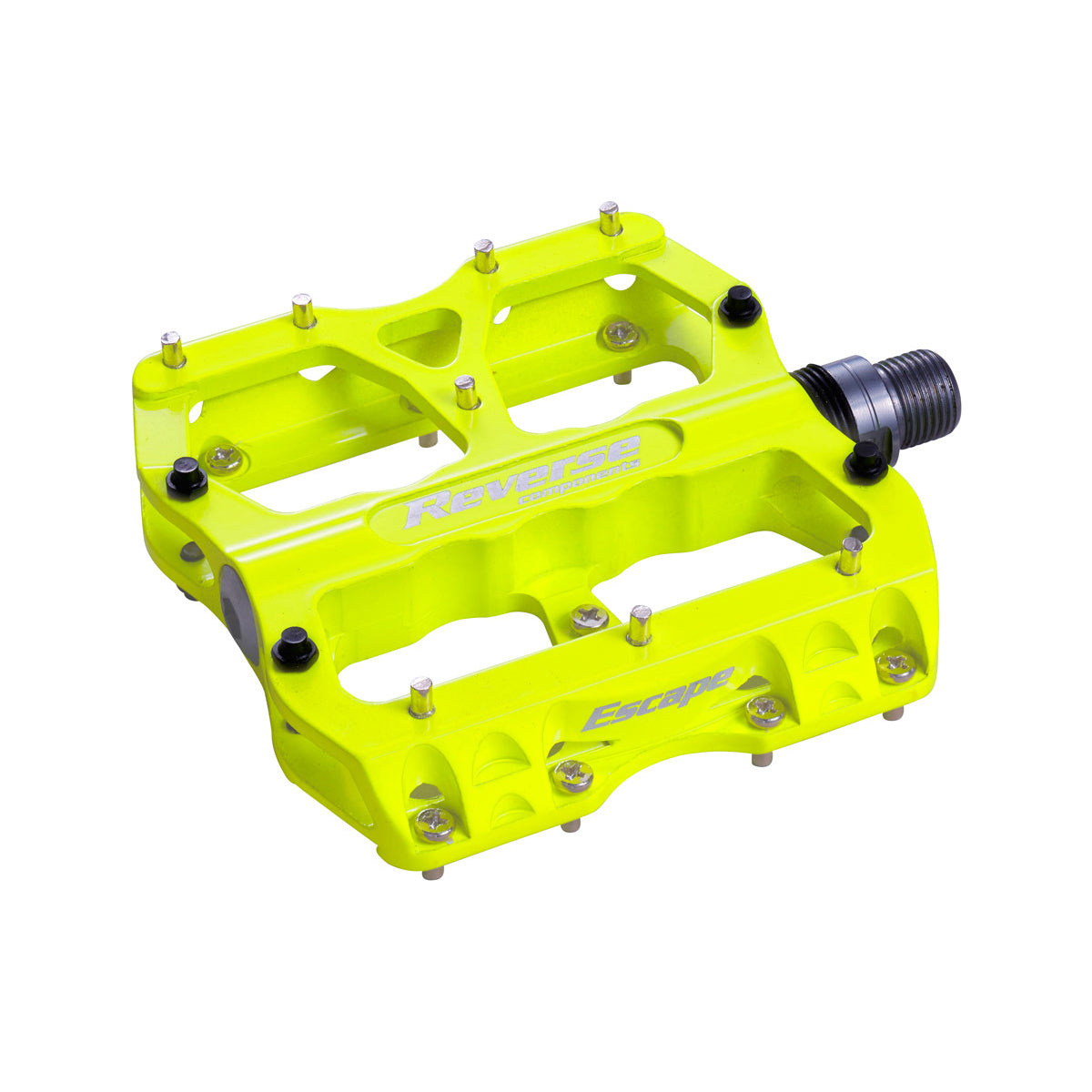 Reverse Escape Pedals, Neon Green
