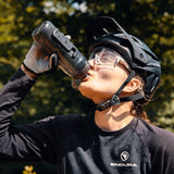 TWIST single bottle 590 - transparent black