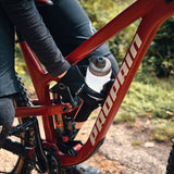 TWIST bottle 590 + bike base - clear
