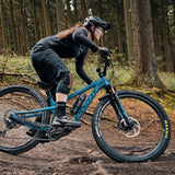 TWIST bottle 800 antibacterial + bike base - transparent black