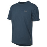 Flow Tech Kinder T-Shirt Brandlogo - Blau