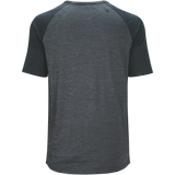 Flow X children's short-sleeve jersey - Gray/Black 