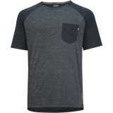 Flow X children's short-sleeve jersey - Gray/Black 