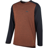 Flow X children's long-sleeve jersey - Orange/Black 