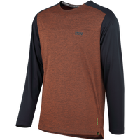 Flow X children's long-sleeve jersey - Orange/Black 