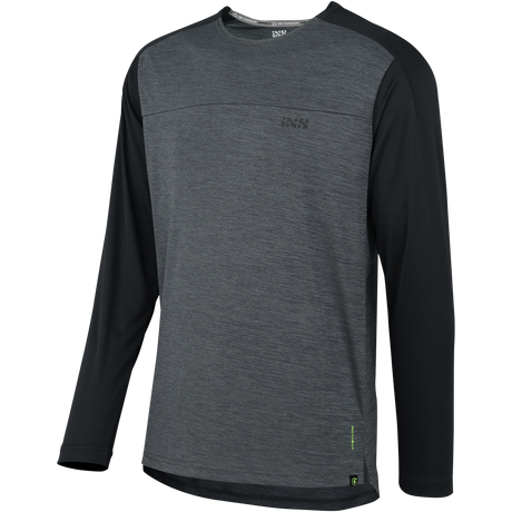 Flow X Kids Long Sleeve Jersey - Anthracite-Black