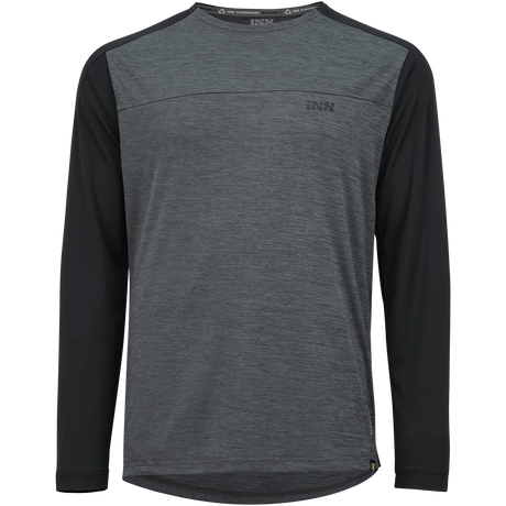 Flow X Kids Long Sleeve Jersey - Anthracite-Black