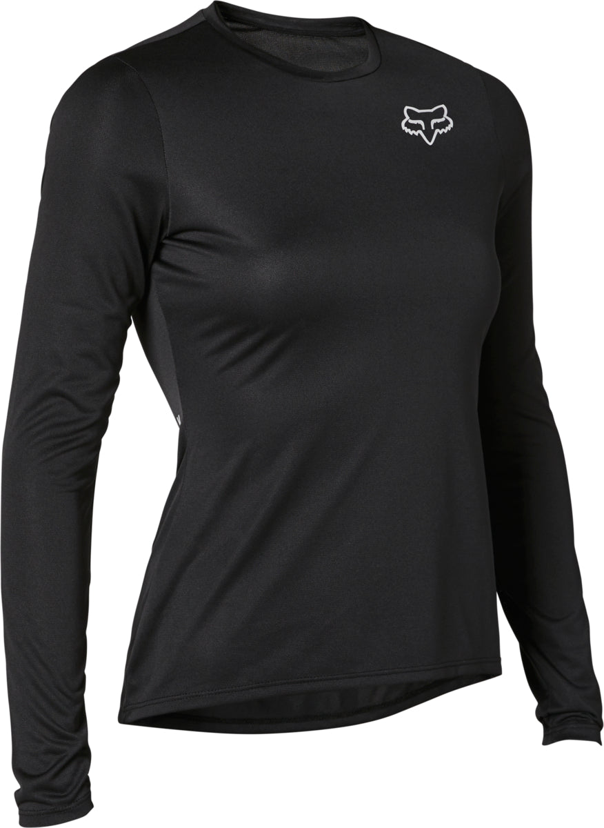 Women TECBASE LS - Black