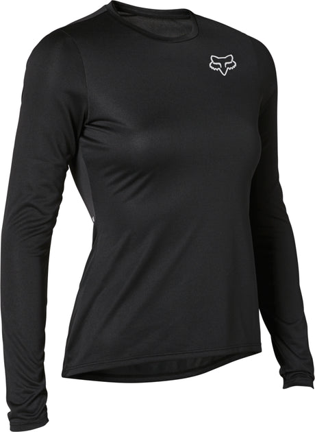 Women TECBASE LS - Black
