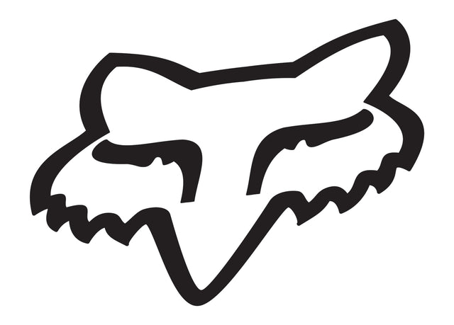 FOXHEAD TDC Sticker - Black