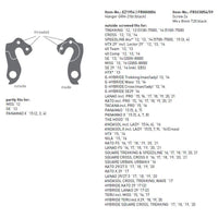 Derailleur hanger HD MTB - Black 