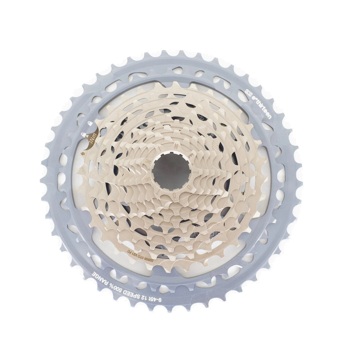 Helix Race Gravel Kassette 12-fach - 9-45 Zähne - nickel grey