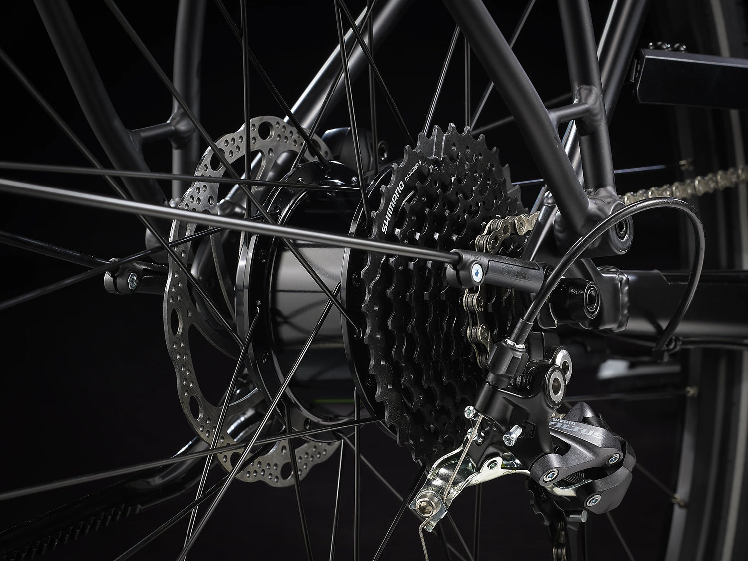 FX+ 2 Damen Satin Trek Black