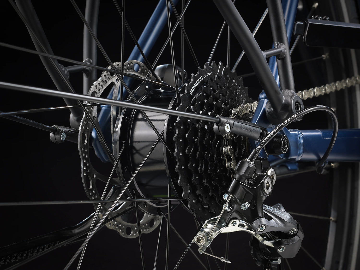 FX+ 2 Stagger Satin Mulsanne Blue