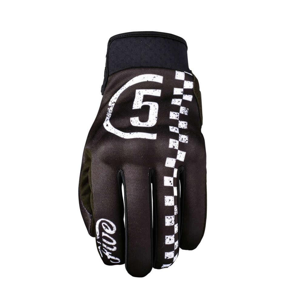 five handschuhe Handschuhe Globe braun-weiss