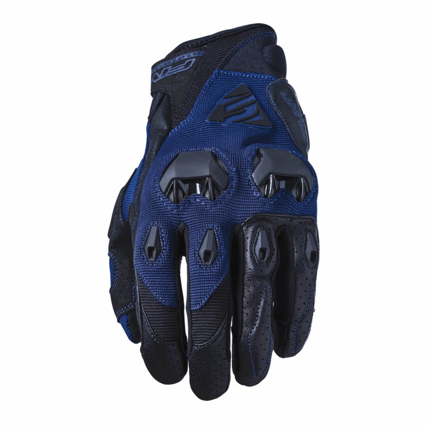 stunt scooter handschuhe Five Motorradhandschuhe Evo Größe:Small 52-56 cm LEICHTE HANDSCHUHE AUS NAPPALEDER filter_2_Farbe_Blau