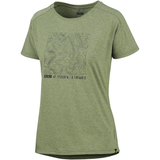 Flow Kids Tech Tee Contour Girls olive