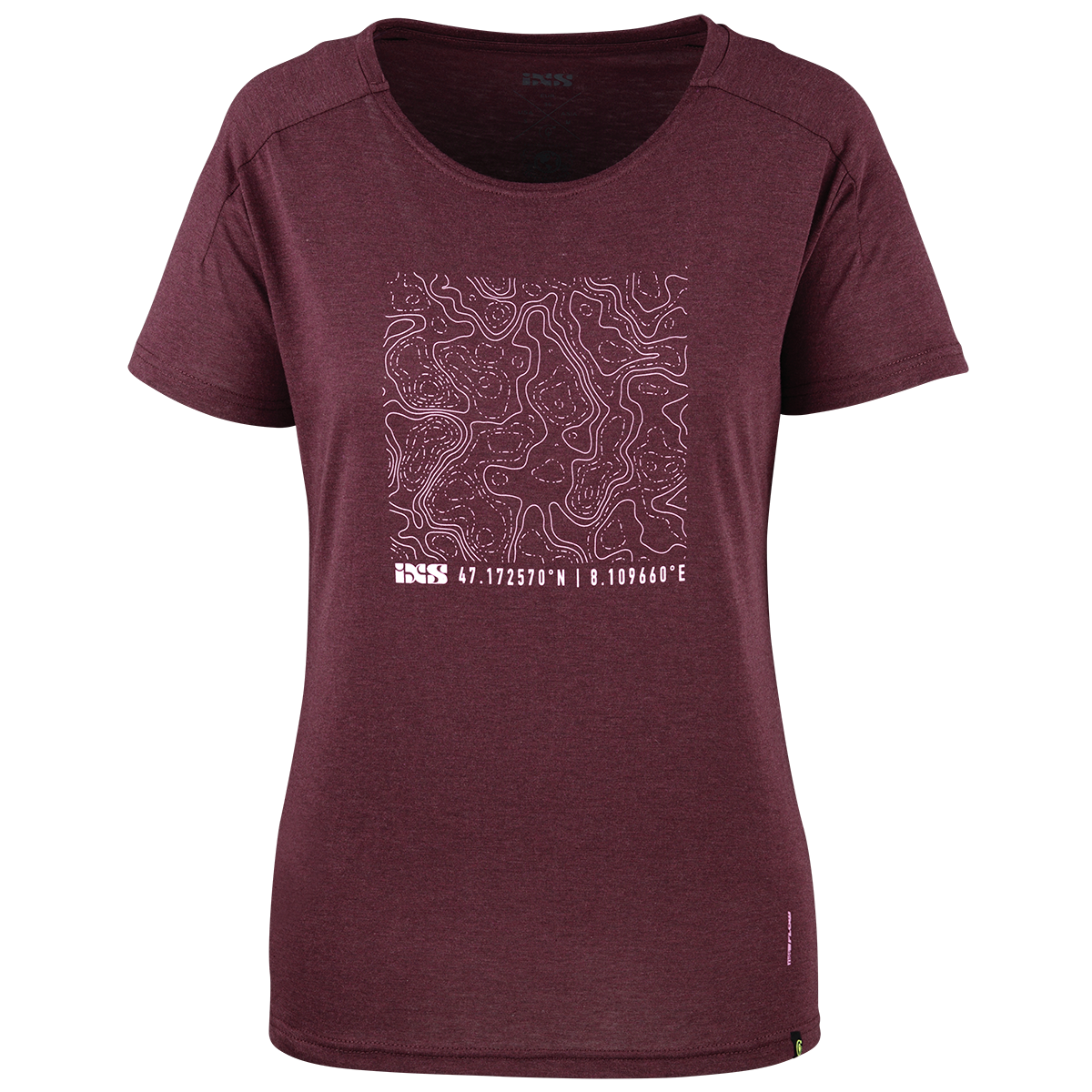 Flow Women Tech Tee Contour raisin