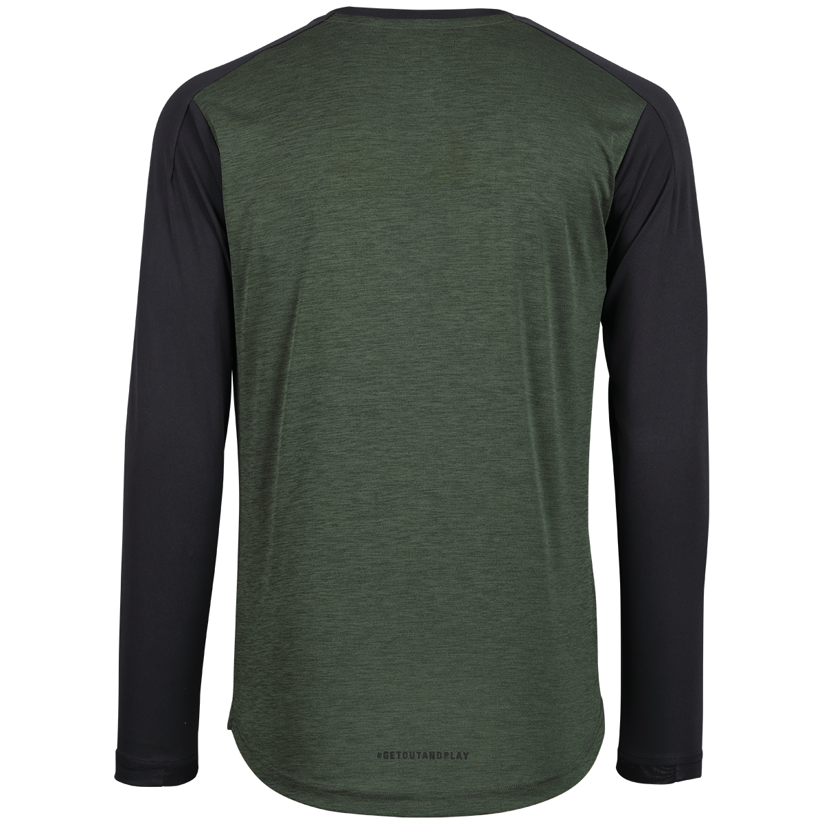 Flow X Kids long sleeve Jersey olive-solid black