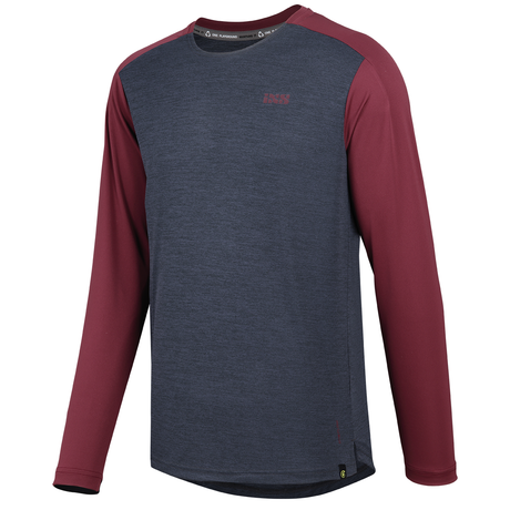 Flow X Kids long sleeve Jersey raisin solid-black