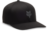 Fox Head Tech Flexfit Hat - Black/Charcoal
