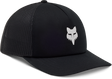 Fox Head Trucker Hat - Black