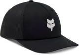 Fox Head Trucker Hat - Black