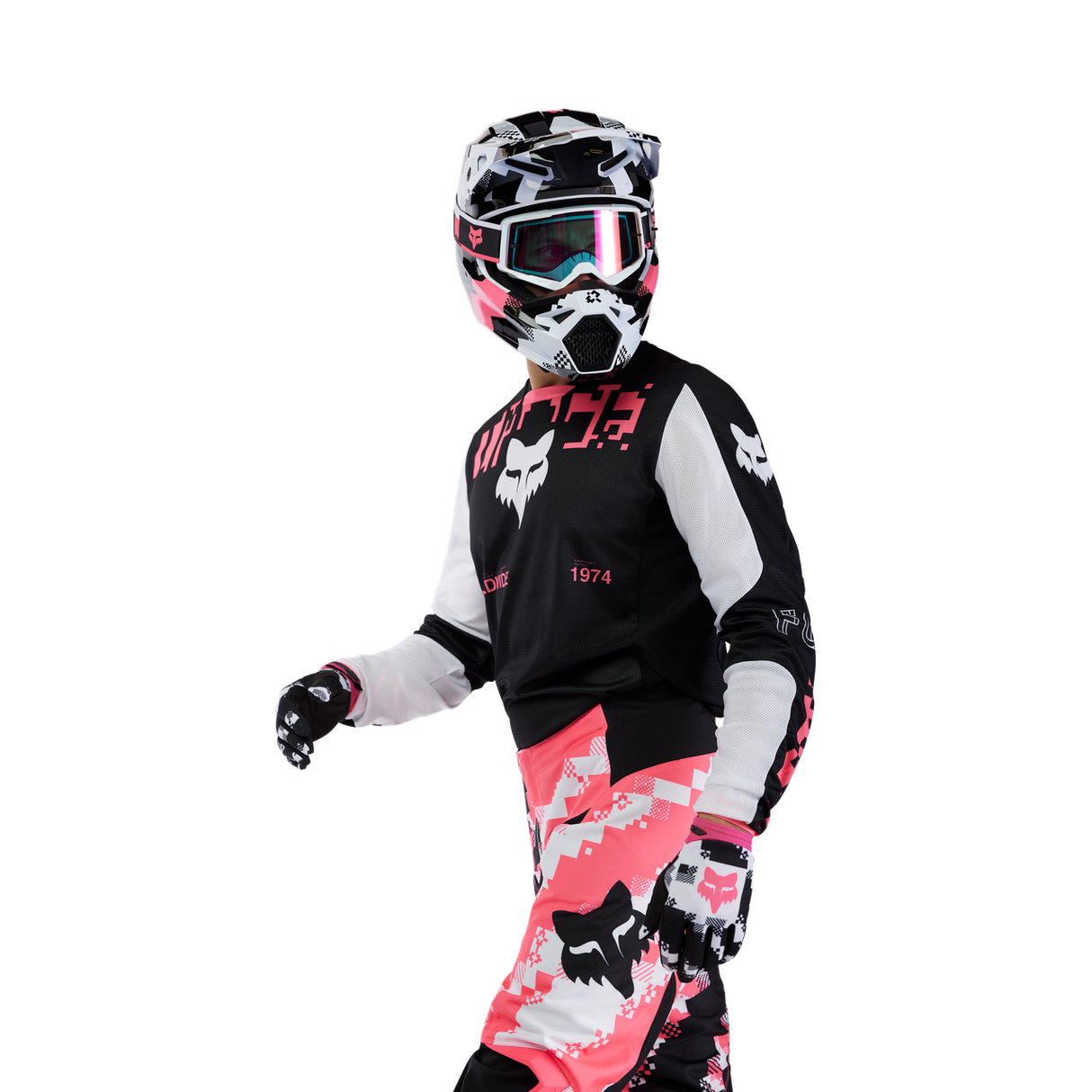 180 Digi Image Jersey - Black/Pink